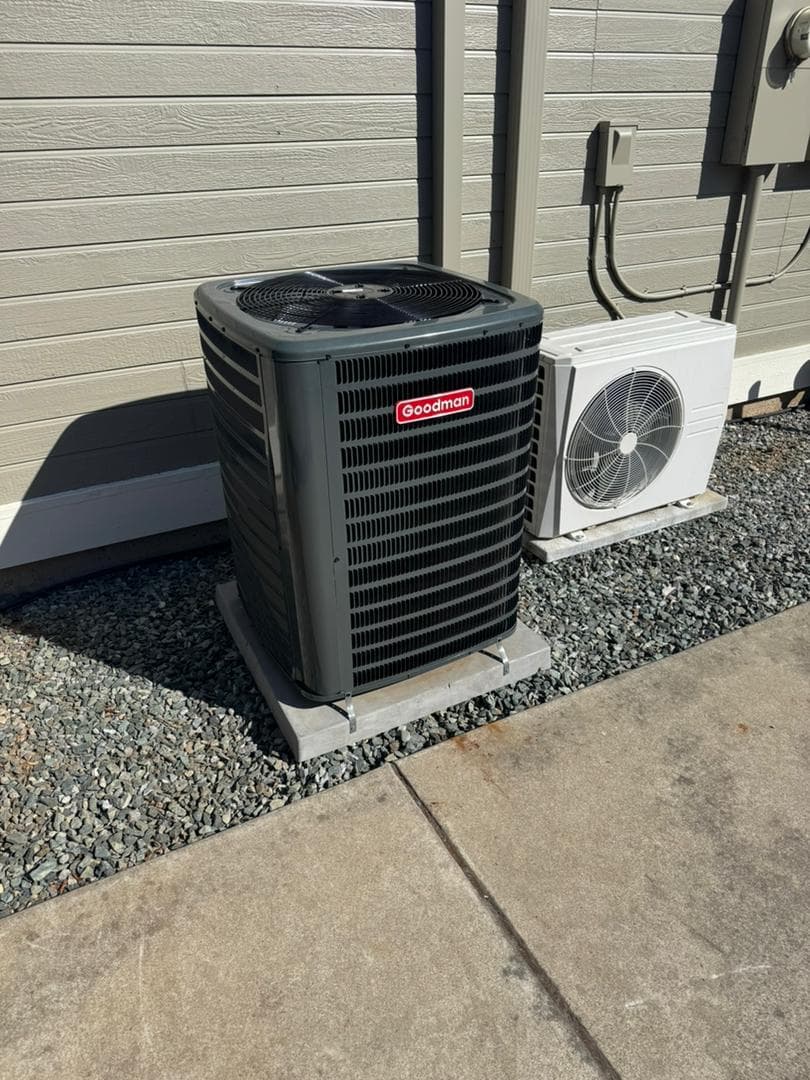 Summit Air & Heat — This project involved a full system upgrade, installing a high-efficiency heat pump and smart thermostat for optimal home comfort.